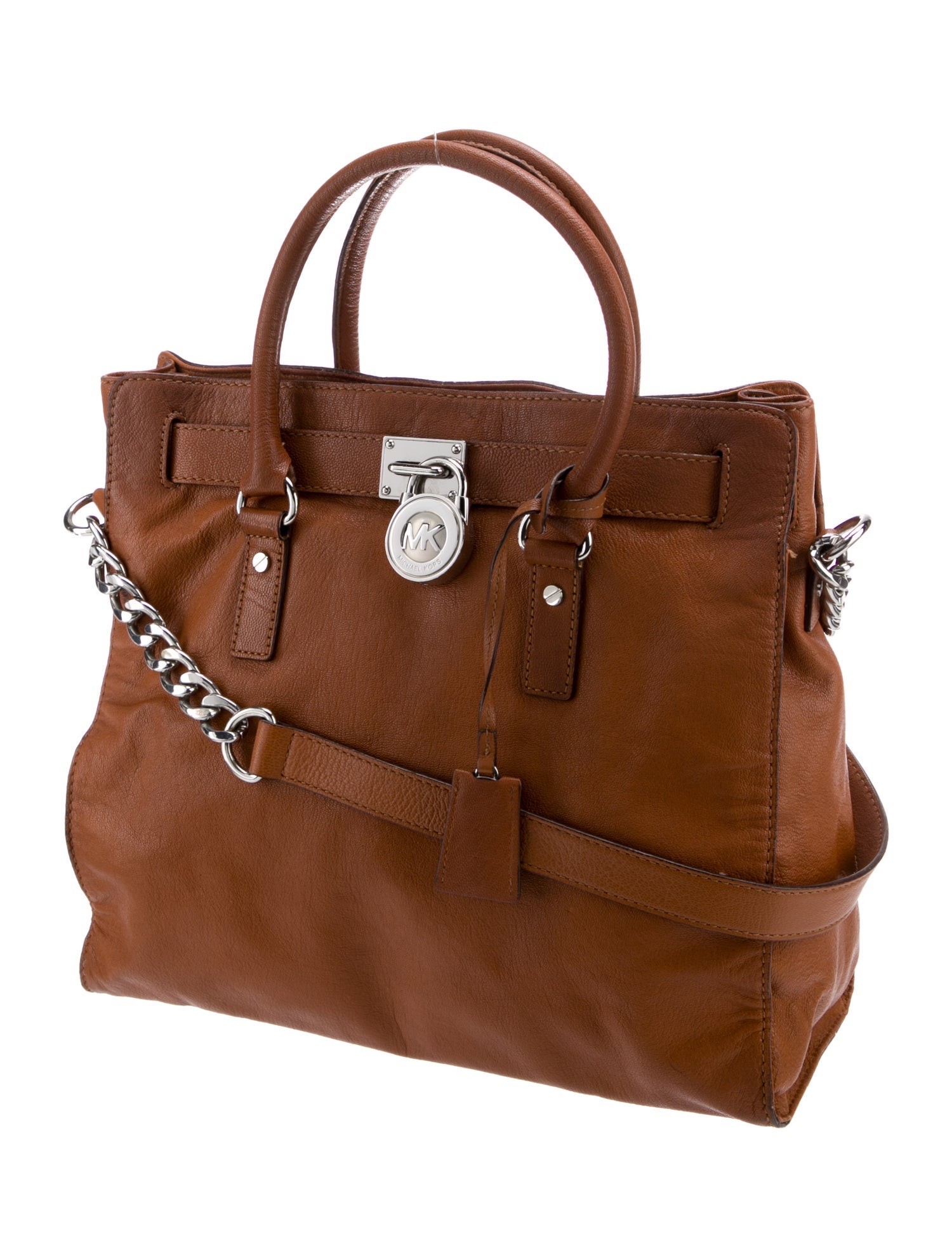 Michael Michael Kors Leather Top Handle Bag